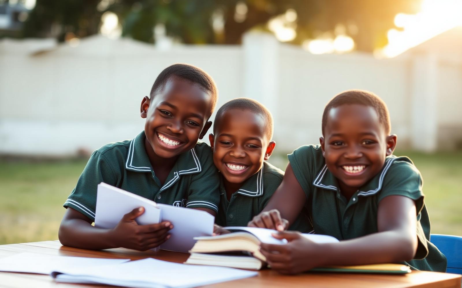 Hidden Halos learners studying together